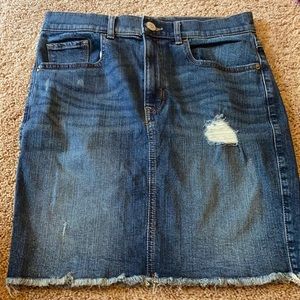 Express size 4 Jean skirt
